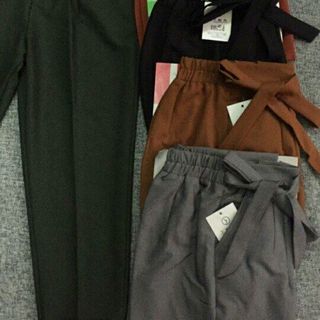 quần baggy cột dây