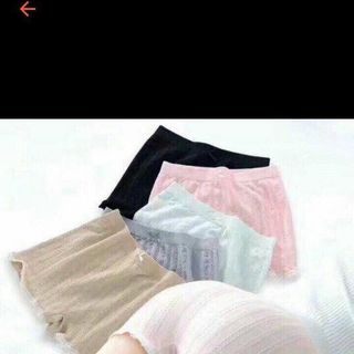 quần mặc váy cotton túi ríp