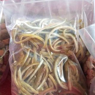 Mứt vỏ bưởi danh xanh kéo sợi