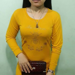bộ da cá đính đá con ong