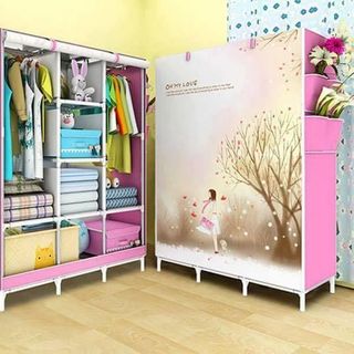 tủ vải 3d 3 buồng 8 ngăn