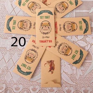 Combo 10 bao lì xì Tết 2018 Đẹp - Độc - Lạ