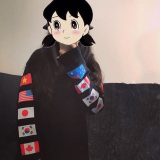 Áo hoodie in lá cờ