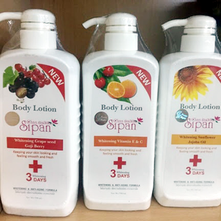 Kem Lotion Dưỡng Trắng Da Chống Nắng SIPAN 3 DAYS THÁI LAN