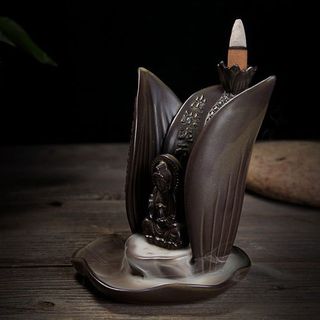 Thác Khói Hoa Sen Bằng Gốm