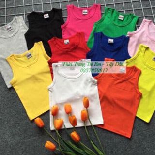 Áo thun 3 lổ bé gái