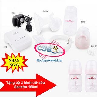 Máy hút sữa Spectra Q Tặng bộ 2 bình trữ sữa spectra 180000 giá sỉ