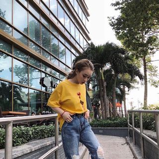 ÁO THUN TAY LỠ FORM RỘNG