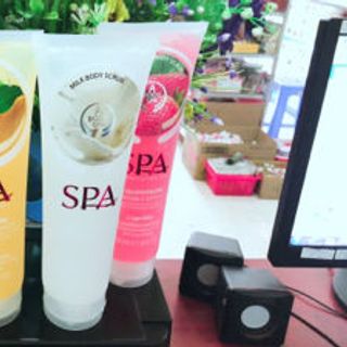 tẩy tế bào chết spa trái cây