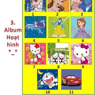 Tranh tô màu hóa cho bé