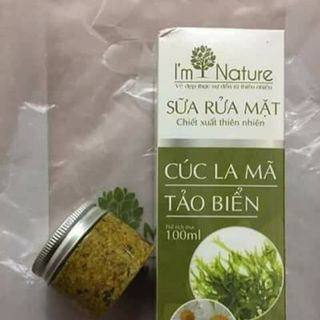sữa rửa mặt cúc la mã tảo biển Nature