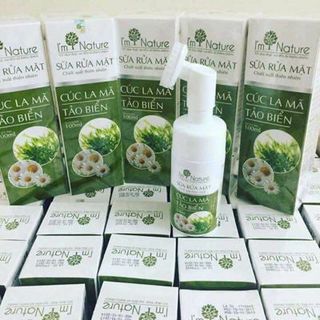 sữa rửa mặt cúc la mã tảo biển Nature