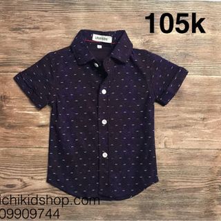 Sơ mi HQ nâu đỏ sz 2-8