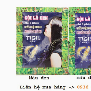 Gội đen Nhân Sâm