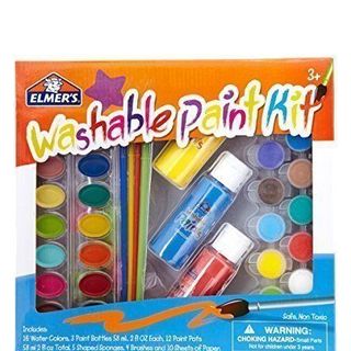 Bộ sơn màu có thể rửa Elmers Washable Paint Kit giá sỉ