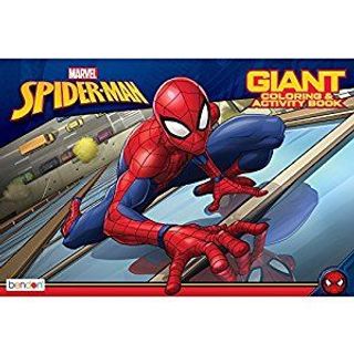 Sách tô màu và trò chơi Spiderman Giant Coloring Activity Book size lớn