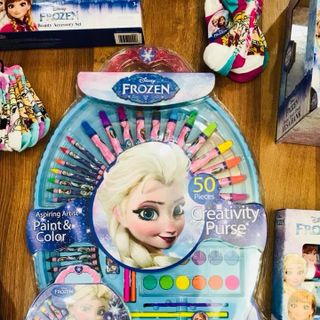 Bộ dụng cụ tô màu kiểu túi xách Frozen Purse Art Set giá sỉ