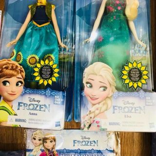 Búp bê Frozen Basic Dolls Elsa Anna