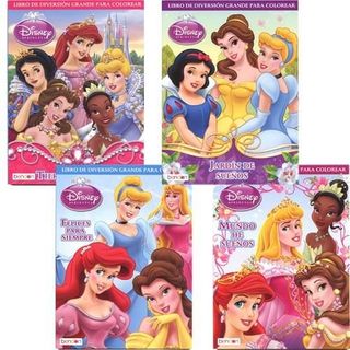 Sách tô màu công chúa Disney Princess 96 trang size jumbo