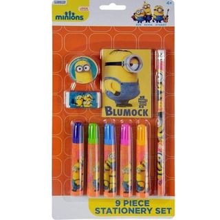 Bộ dụng cụ học Minions Stationery 9 món giá sỉ