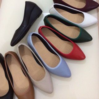 Giày Da Mềm Đế Xuồng Mũi Nhọn-MS04VN210