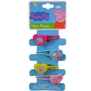 Bộ 4 dây cột tóc Peppa Pig Hair Ponytails giá sỉ