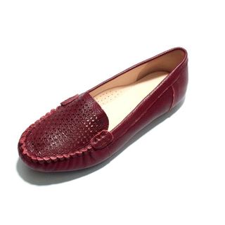 Giày Mọi Da Cắt Laze Trên Nền Giày-MS19VN210