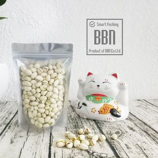 Túi zipper đáy đứng mặt trong mặt bạc 15x22cm đựng 250g giá sỉ