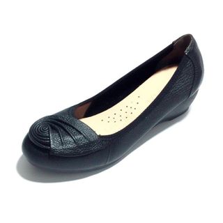 Giày Da Mềm Đế Xuồng Cao 5cm-MS25VN210