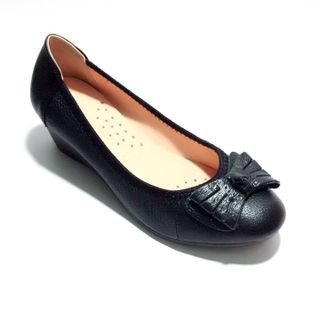 Giày Da Mềm Đế Xuồng Cao 5cm-MS29VN210