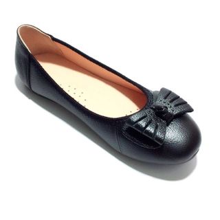 Giày Búp Bê Da Mềm Đính Nơ-MS31VN210