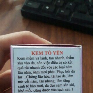 Kem tổ yến 
Sỉ 80k giá sỉ