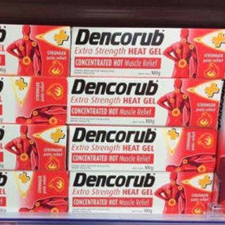 Kem xoa bóp Dencorub Heat Gel bôi chống viêm khớp và đau cơ cực hiệu quả của Úc
