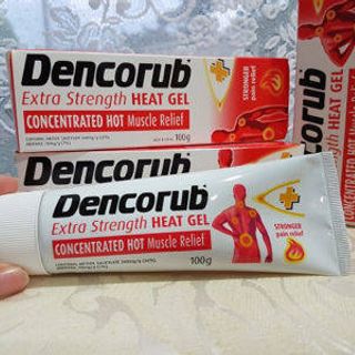 Kem xoa bóp Dencorub Heat Gel bôi chống viêm khớp và đau cơ cực hiệu quả của Úc