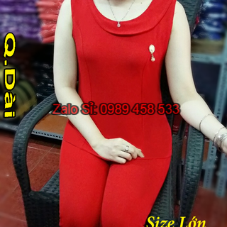 Đồ Bộ Cát Hàn Size Lớn 55- 65Kg Quần Dài