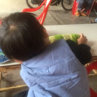 Áo khoác ghilê phao bông cực nhẹ bé trai gái