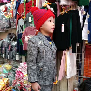 bộ com lê bé trai
