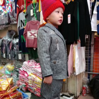 bộ com lê bé trai