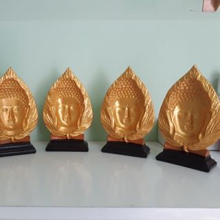 TƯỢNG PHẬT LÁ BỒ ĐỀ 3D TRANH PHẬT 3D