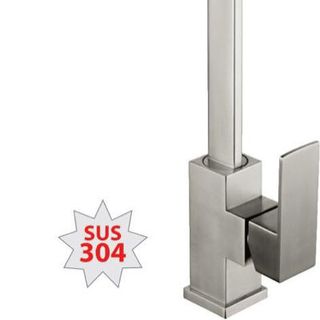 vòi chậu vuông inox 304
