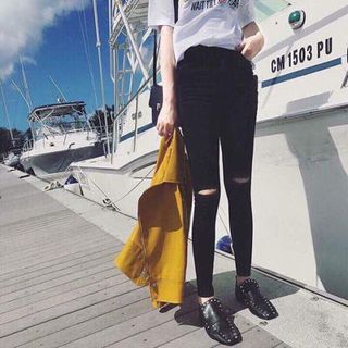 kaki jean