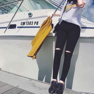kaki jean