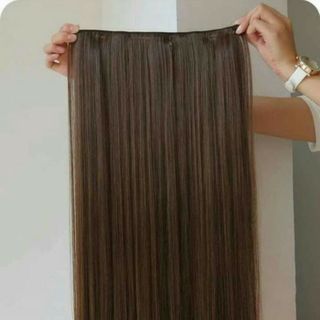 TÓC KẸP NỬA ĐẦU THẲNG