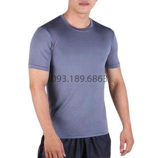 Áo thể thao body tập gym nam tay ngắn trơn