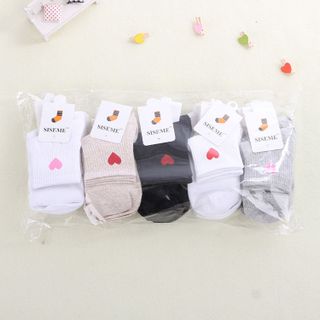 Tất Vớ Tim Cao Cổ Hàn Quốc