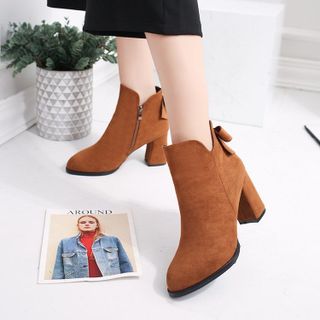 Boots Nữ Có Nơ - Sang Trọng Và Duyên Dáng