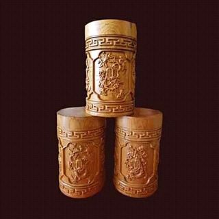 hộp chè gỗ bách xanh gỗ hương