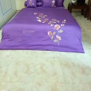chăn ga satin 7 món lụa