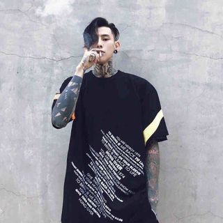 áo thun đôi tay lỡ fom rộng thời trang cho nam nữ