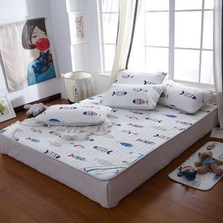 Chiếu làm mát tencel cá trắng 1m8x2m
